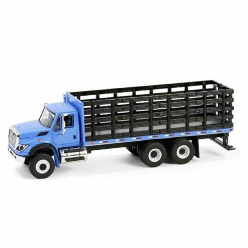 1/64 S.D. Trucks Series 19 - 2018 International Workstar Platform Stake - Blue