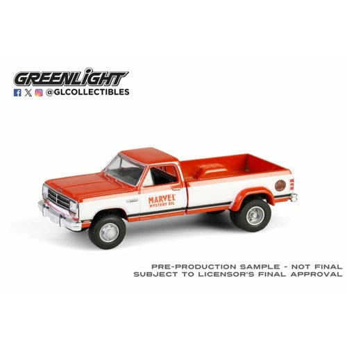 1/64 Dually Drivers Series 16 - 1989 Dodge Ram Dually - Marvel Mystery Oil