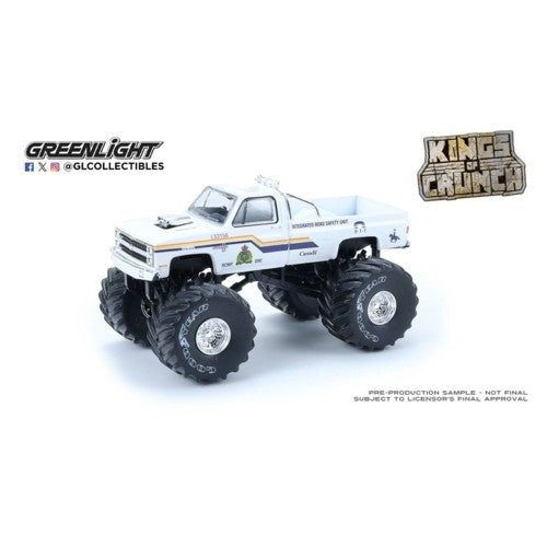 1/64 Kings Of Crunch Special Edition - Hot Pursuit - 1986 Chevrolet Silverado - Royal Mounted Canadian Police
