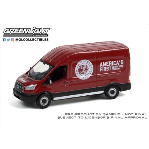1/64 Road Runners Series 3 2015 Ford Transit Lwb High Roof Indian Motorcycle Sales And Service Solid Pack