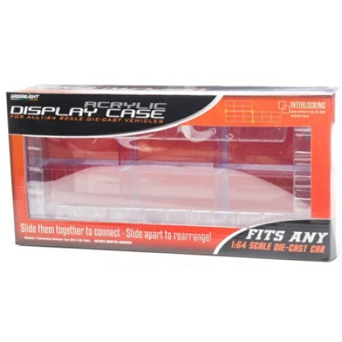 1/64 Greenlight 6-Car Connecting Acrylic Case