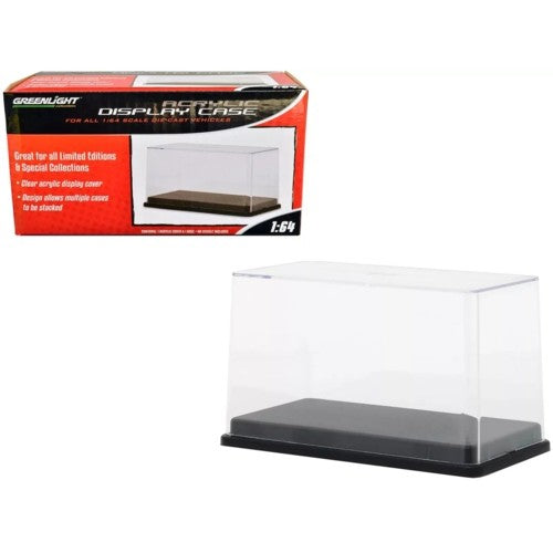 1/64 Acrylic Display Case With Plastic Base (4.25Inch L X 2.25Inch W X 1.75Inch H)