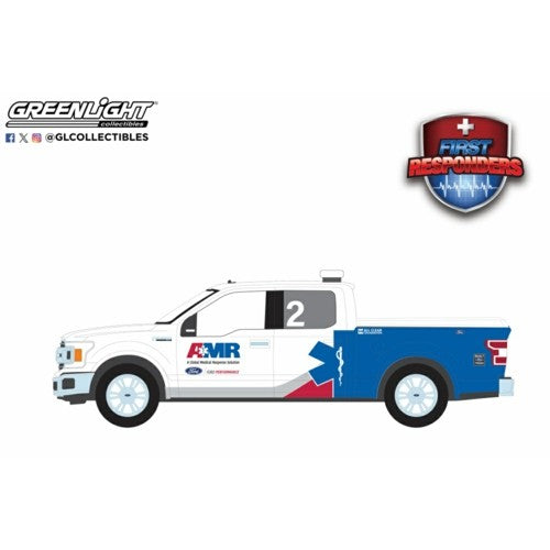 1/64 First Responders Series 2 - 2020 Ford F-150 Xlt - Amr Safety Team