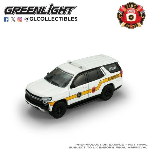 1/64 Fire And Rescue Series 4 - Chevrolet Tahoe 2024 - Bethesda, Maryland Bethesda - Chevy Chase Rescue Squad