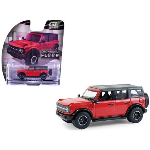 1/64 Auto Mall Series 7 - 2024 Ford Bronco 4-Door Badlands - Hot Pepper Red Metallic