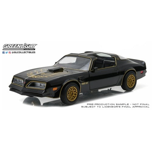 1/24 1977 Pontiac Firebird Trans Am Starlite Black With Golden Eagle Hood