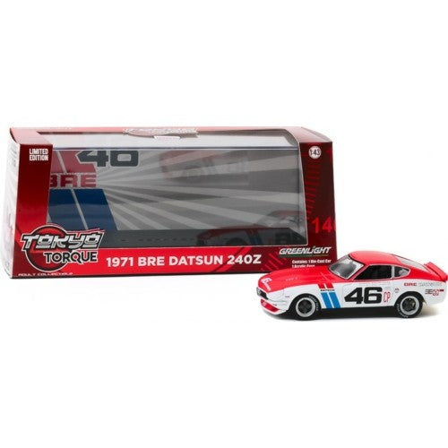 1/43 Tokyo Torque - 1971 Datsun 240Z - No.46 Brock Racing Enterprises (Bre) - John Morton
