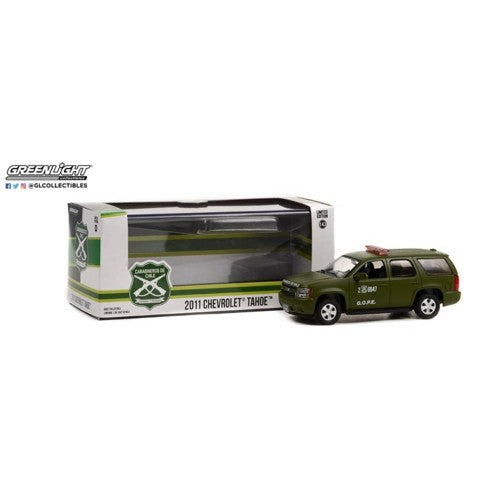1/43 2011 Chevrolet Tahoe Police Carabineros De Chile (Gope)