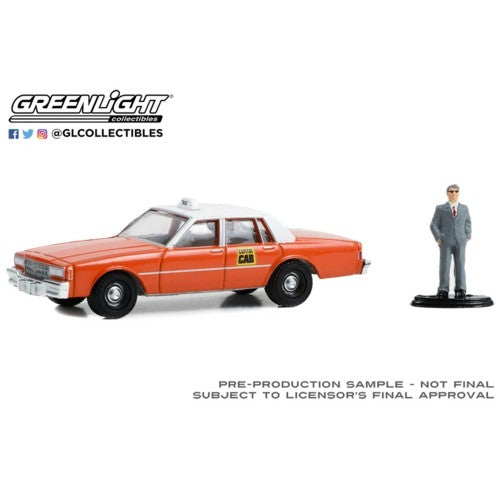 1/64 The Hobby Shop Series 15 1981 Chevrolet Impala Capitol Cab Taxi With Man In Suit