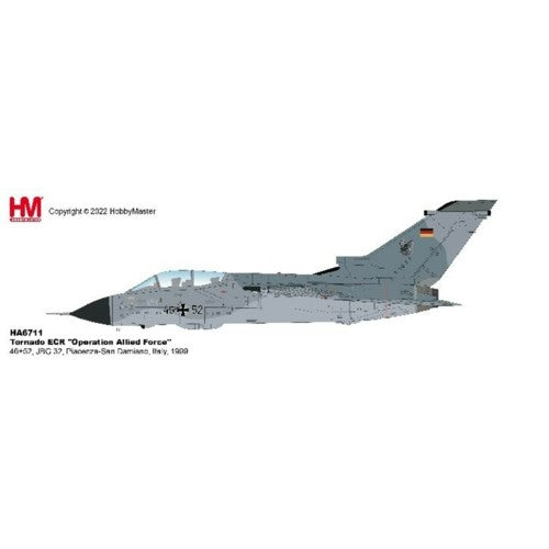 1/72 Tornado Ecr Operation Allied Force 46 52, Jbg 32, Piacenza-San Damiano, Italy, 1999