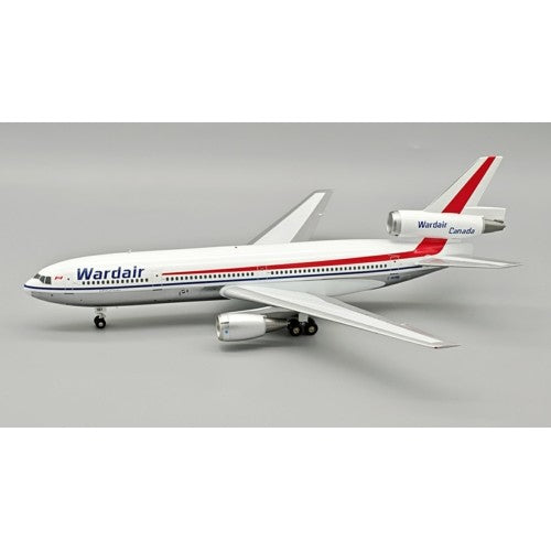 1/200 Wardair Canada Mcdonnell Douglas Dc-10-30 C-Gxrb Polished With Stand