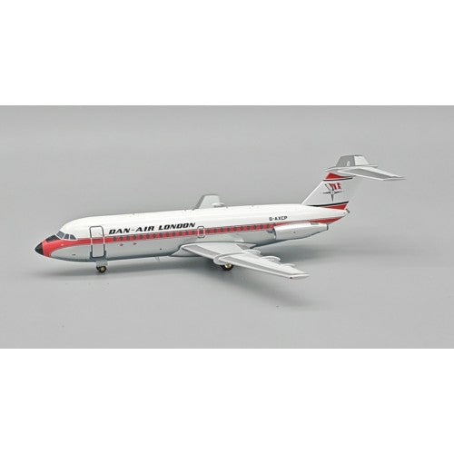1/200 Dan-Air London Bac 111-401Ak One-Eleven G-Axcp Polished With Stand
