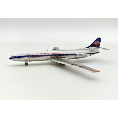 1/200 Jat - Yugoslav Airlines Sud Se-210 Caravelle Vi-N Yu-Aha With Stand