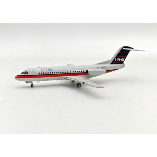 1/200 Us Air Fokker F-28-4000 Fellowship N493Us With Stand