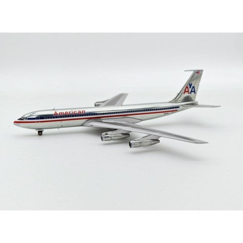1/200 American Airlines Boeing 707-323B N8435 Polished With Stand