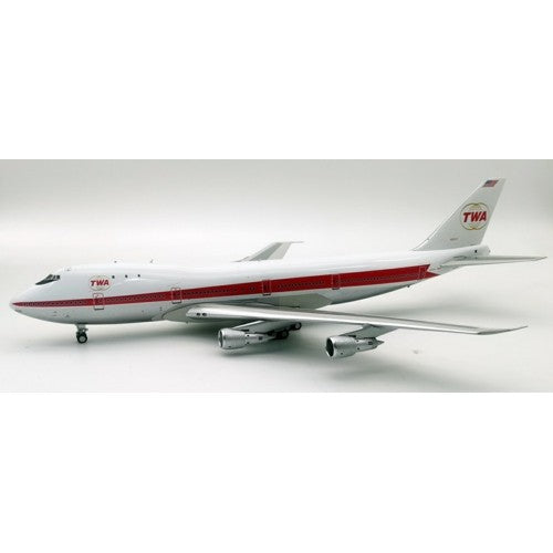 1/200 Trans World Airlines - Twa Boeing 747-131 N93117 With Stand