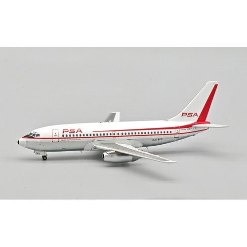 1/200 Psa Boeing 737-200 N378Ps Polished With Stand