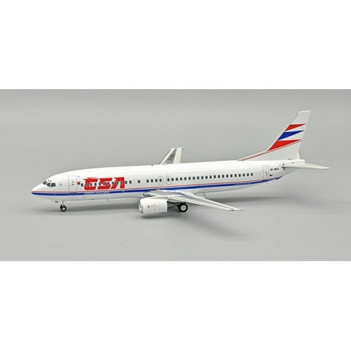 1/200 Csa - Czech Airlines Boeing 737-4Y0 Ok-Wgg With Stand