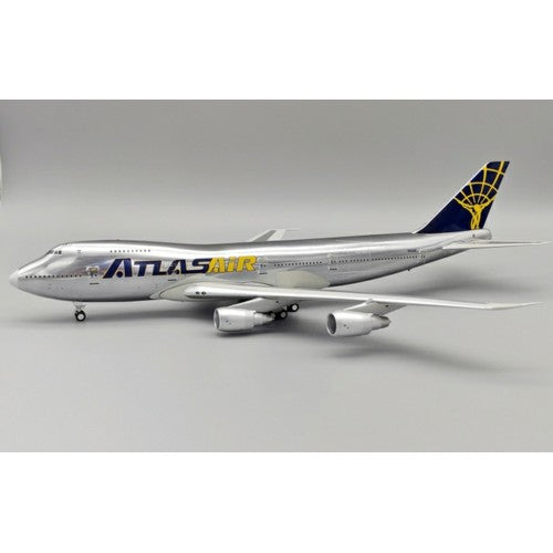 1/200 Atlas Air Boeing 747-243B(Sf) N516Mc Polished With Stand