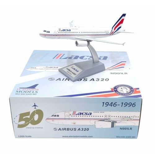 1/200 Lacsa Airbus A320-212 N991Lr (El Aviador Models)
