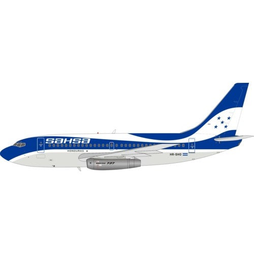 1/200 Sahsa Boeing Hr-Sho B737-200 With Stand (El Aviador Models)