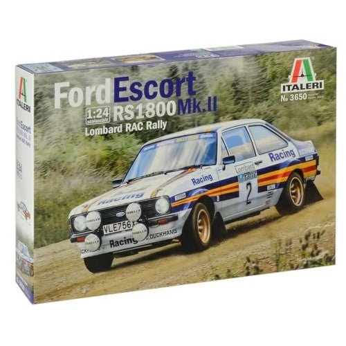 1/24 Ford Escort Rs 1800 Mkii Lombard Rac Rally (Plastic Kit)