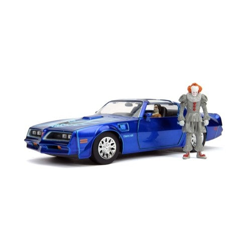 1/24 Henry Bowers Pontiac Firebird And Pennywise Figure It Film
