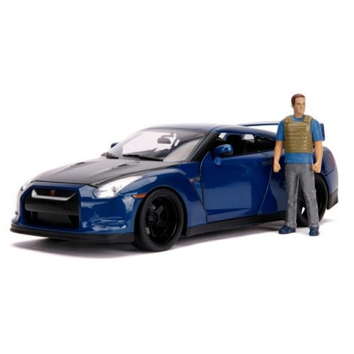 1/18 Ff - Brian'S Nissan Gt-R (R35) W/Light And Brian