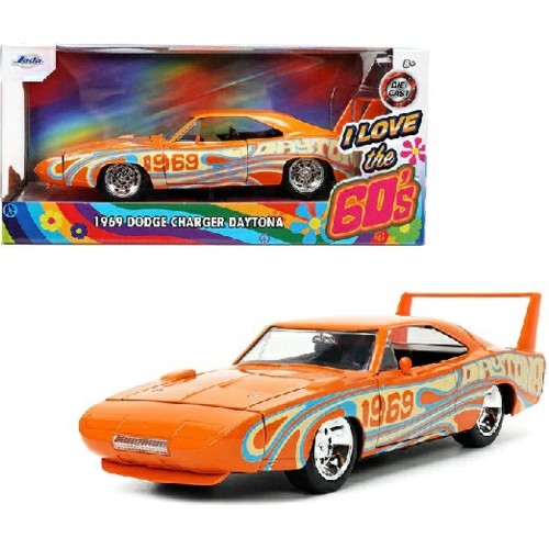 1/24 1969 Dodge Charger Daytona I Love The 60S Orange