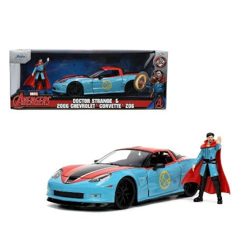 1/24 Marvel Doctor Strange 2006 Chevy Corvette Z06 With Figure