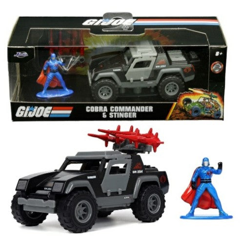1/32 Joe Stinger W/Cobra Commander Gi Joe