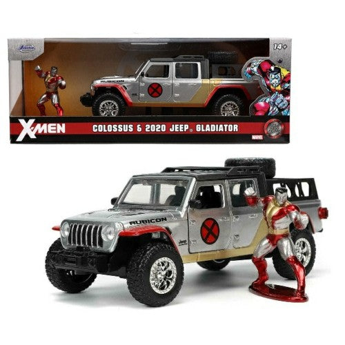 1/32 Marvel X-Men Jeep Gladiator With Colossus Figure