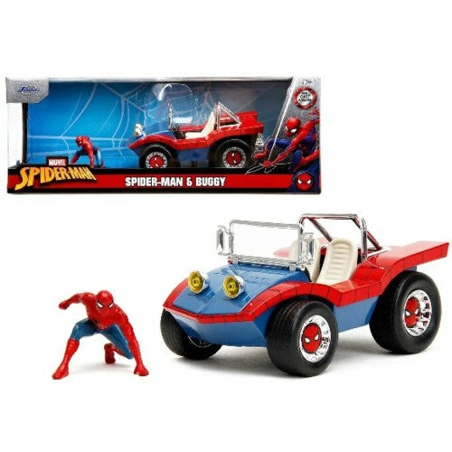 1/24 Marvel 60Th Anniversary 70S Edition Buggy With Spiderman Figure