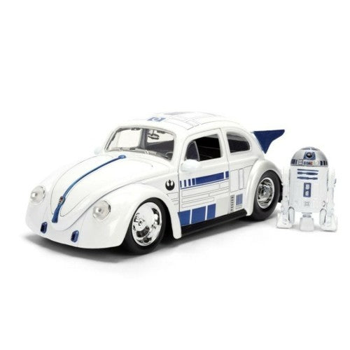 1/24 Hollywood Rides - Star Wars 1959 Drag Vw Beetle W/R2-D2