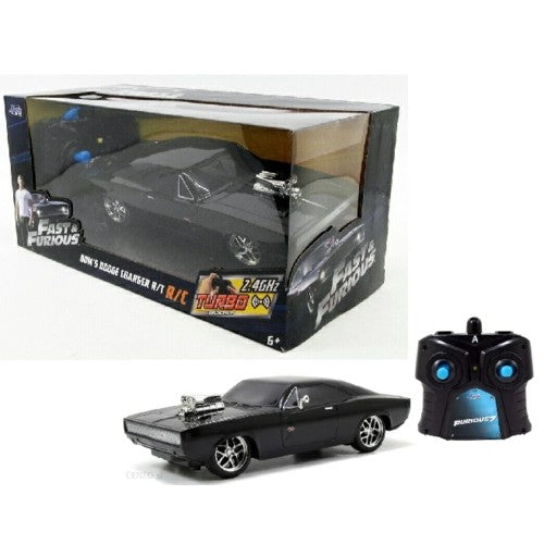 1/24 Fast And Furious Doms 1970 Dodge Charger Radio Control