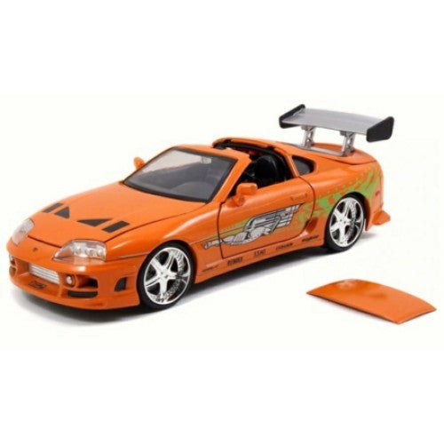 1/24 1995 Toyota Supra Fast And Furious Orange