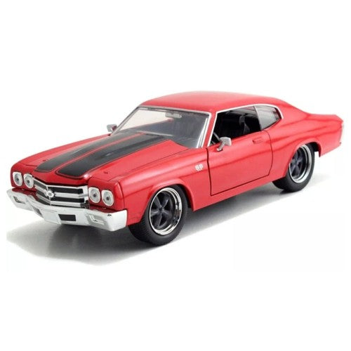 1/24 1970 Chevrolet Chevelle Fast And Furious Red With Stripes