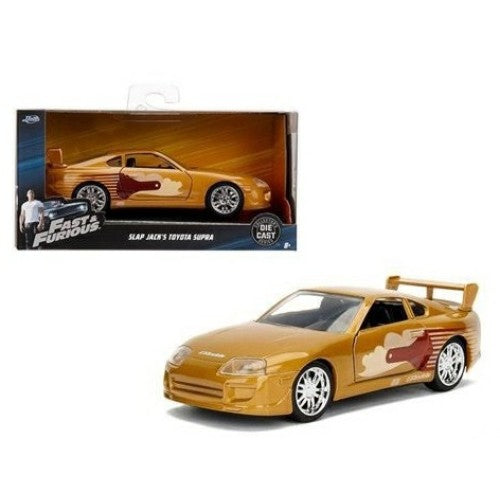 1/32 Toyota Supra Slap Jack Gold Fast And Furious