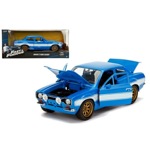 1/24 Ford Escort Mki Rs2000 Fast And Furious Blue / White