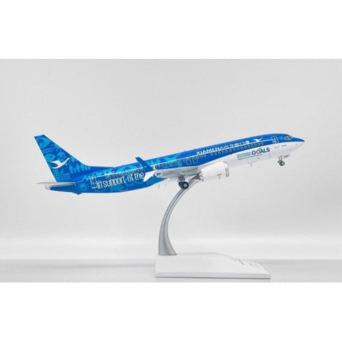 1/200 Xiamen Airlines Boeing 737-8 Max United Nations Goal Livery Reg: B-20Cp With Stand