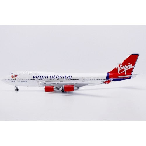 1/200 Virgin Atlantic Boeing 747-400 Tinker Belle Reg: G-Vbig With Stand