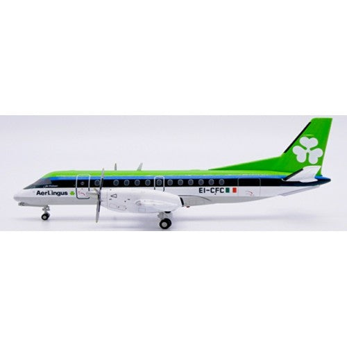 1/200 Aer Lingus Commuter Saab 340B Reg: Ei-Cfc With Stand