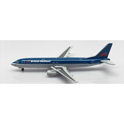 1/400 British Midland Airways Boeing 737-400 Reg: G-Obme With Antenna