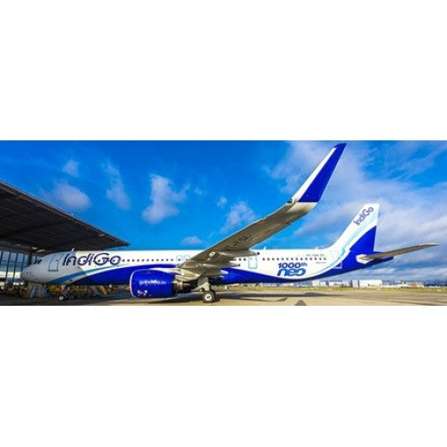 1/400 Indigo Airlines Airbus A321-200Nx 1000Th Neo Reg: Vt-Iuh With Antenna