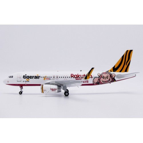 1/200 Tigerair Taiwan Airbus A320 Rakuten Monkeys Livery Reg: B-50006 With Stand