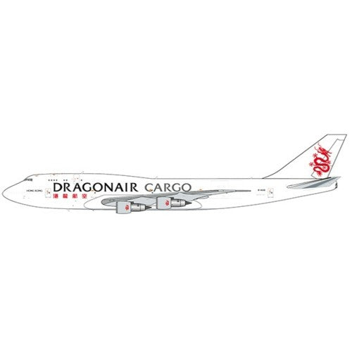 1/200 Dragonair Cargo Boeing 747-300(Sf) 20Th Anniversary Reg: B-Kab With Stand