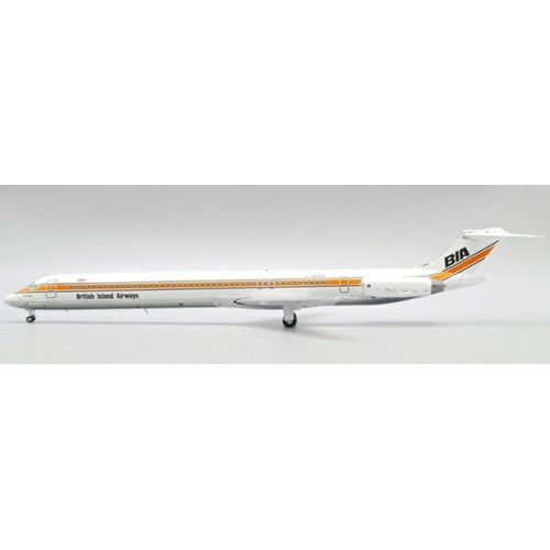 1/200 British Island Airways Mcdonnell Douglas Md-83 Reg: G-Bnsa With Stand
