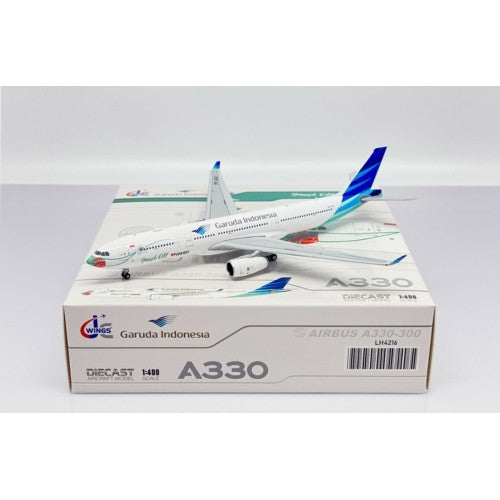 1/400 Garuda Indonesia Airbus A330-300 Mask On Reg: Pk-Ghc With Antenna