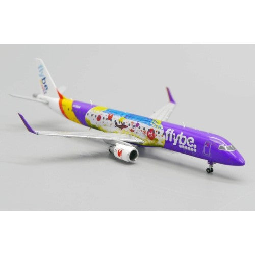 1/400 Flybe Embraer 190-200Lr Kids And Teens Livery Reg G-Fbem With Antenna