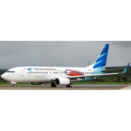 1/400 Garuda Indonesia Boeing 737-800 Sukseskanvaksinasi Reg: Pk-Gft With Antenna